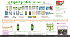 Desktop Screenshot of espace-produits-bio.com